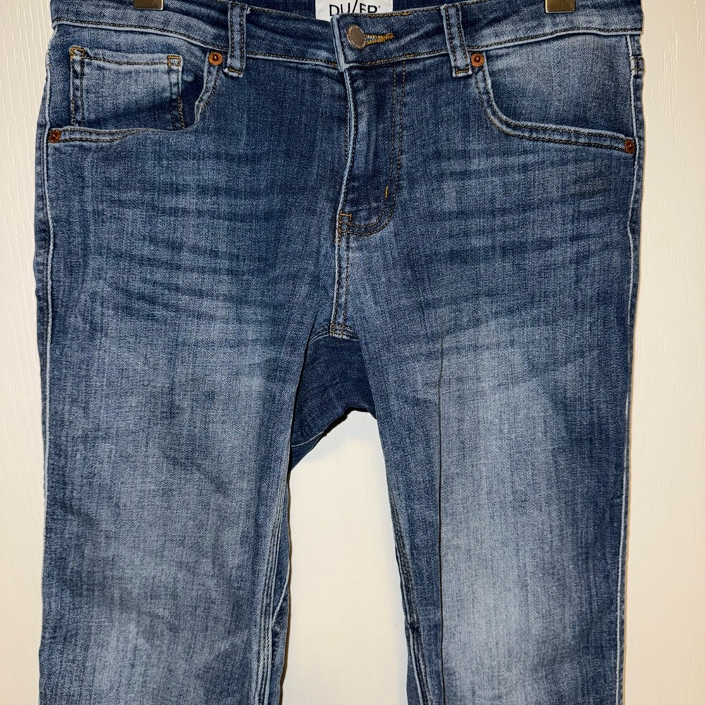 DU/ER Performance Denim Mid Rise Skinny Jeans - Picture 4 of 16